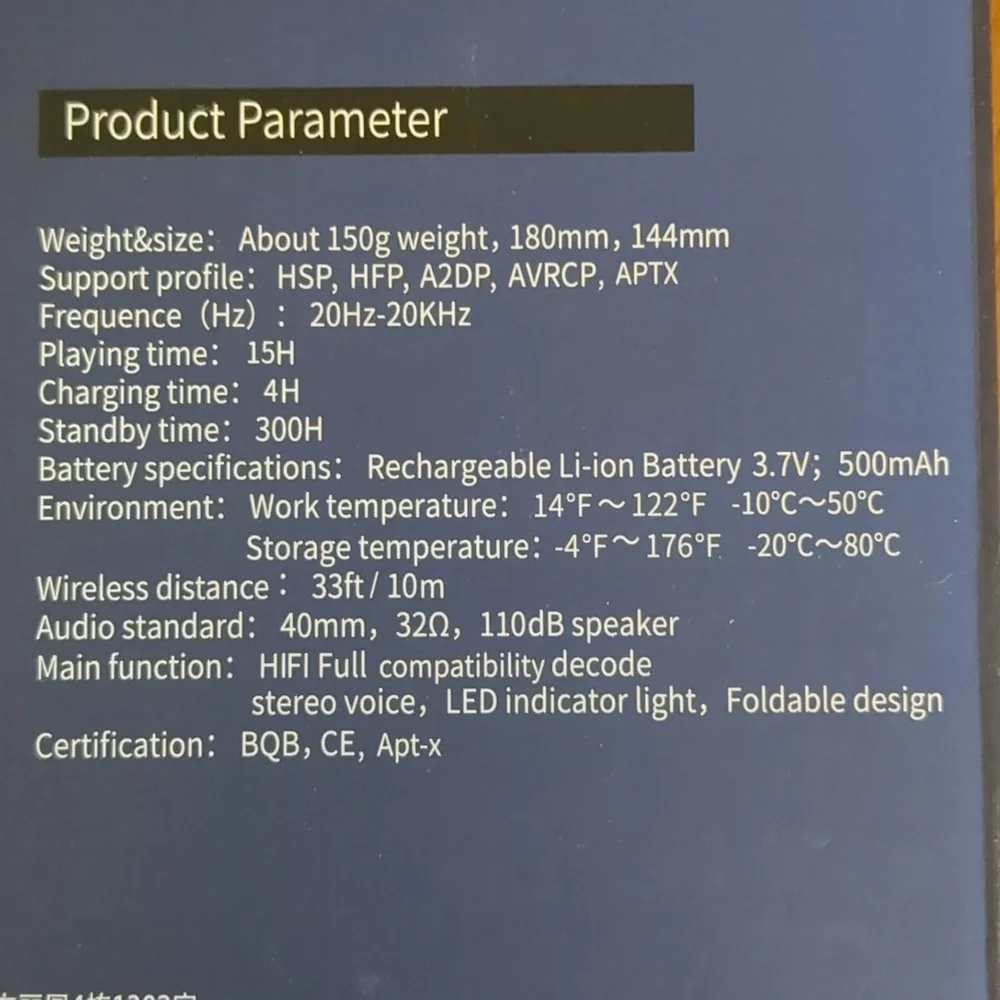 Black Over-Ear Headphones - Picture 4 of 5